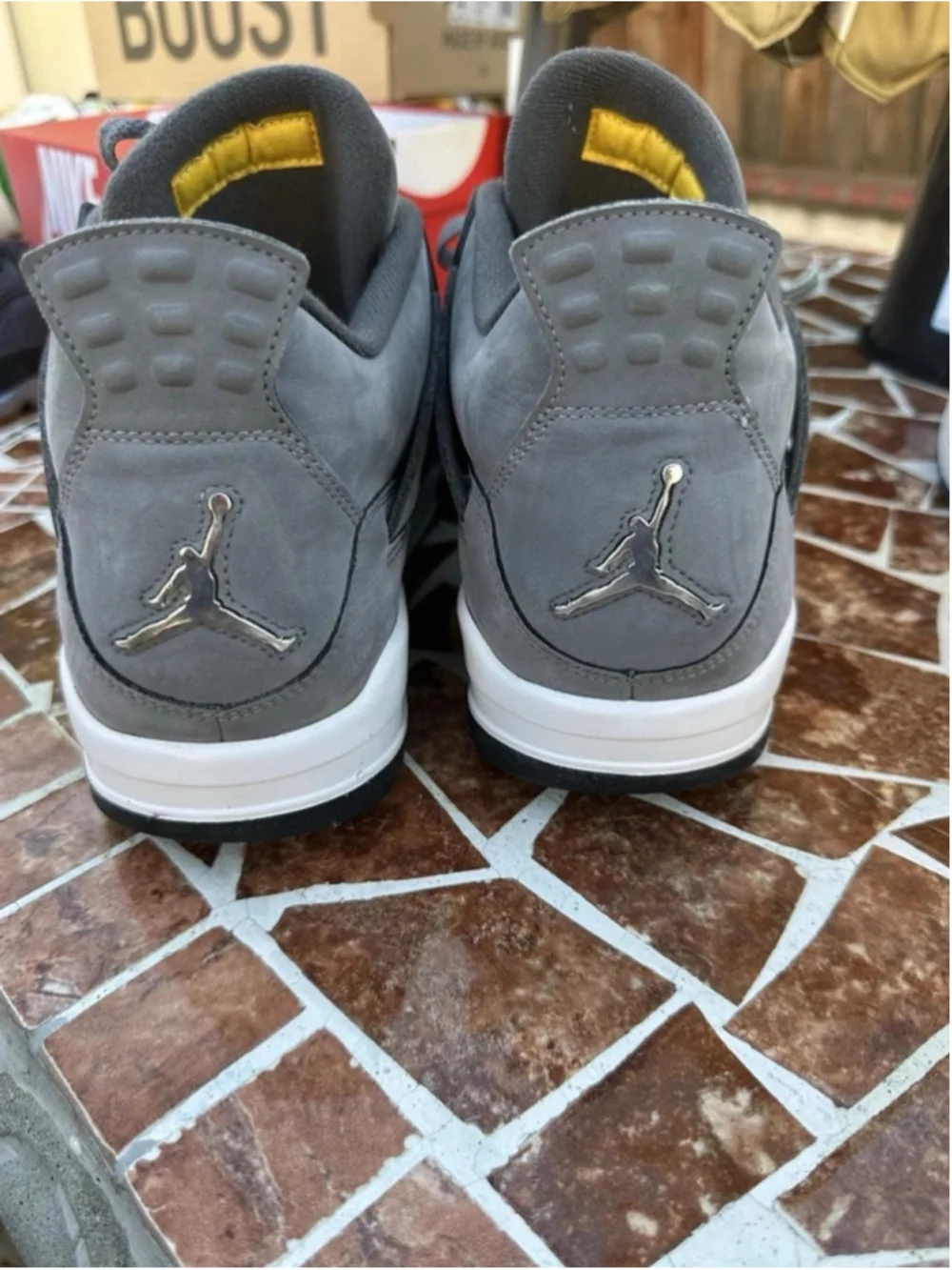 Nike Air Jordan retro 4 size 13 cool grey 308497-007